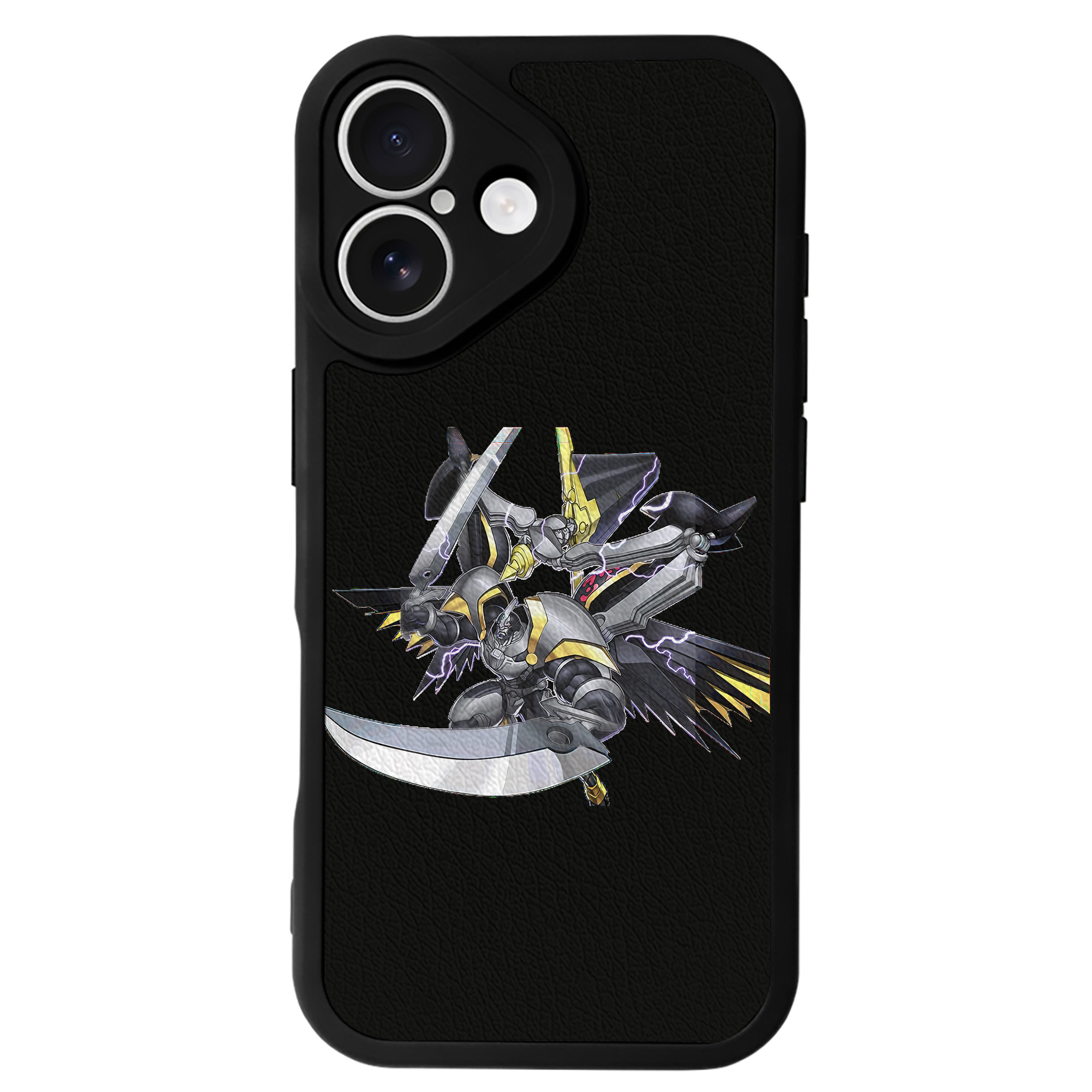 （画像用） 遊☆戯☆王 Yu-Gi-Oh! 【iPhone 16シリーズ対応】シリコンスマホケース（レザー調） 材質：シリコン